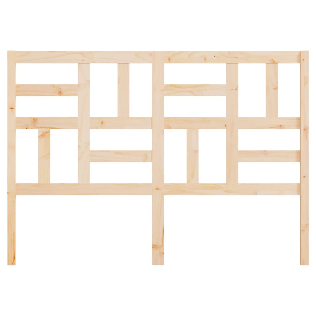 Bed Headboard 141x4x104 cm Solid Wood Pine