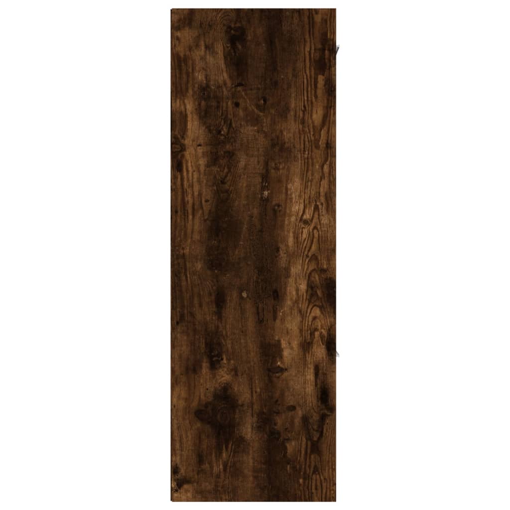 Storage Cabinet Smoked Oak 60x29.5x90 cm