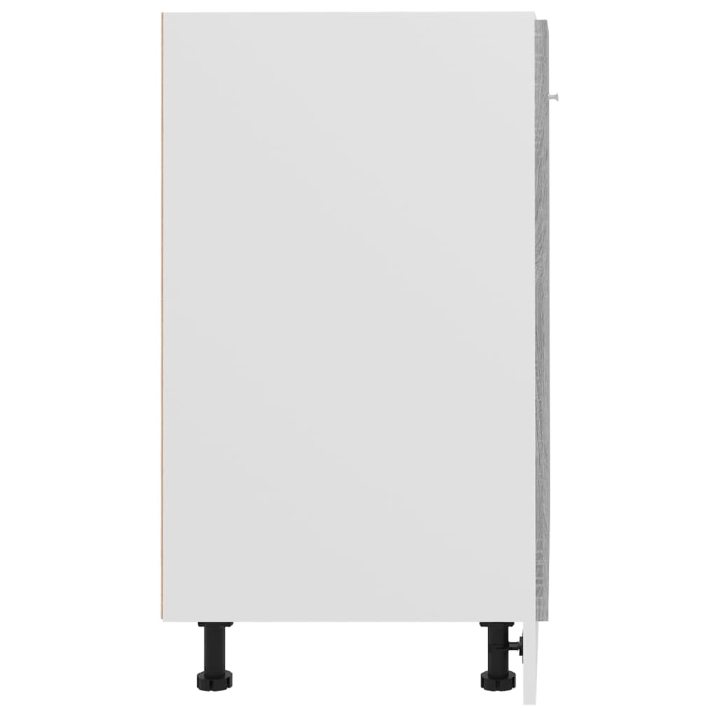 Bottom Cabinet Lyon Grey Sonoma 60x46x81.5 cm Engineered Wood