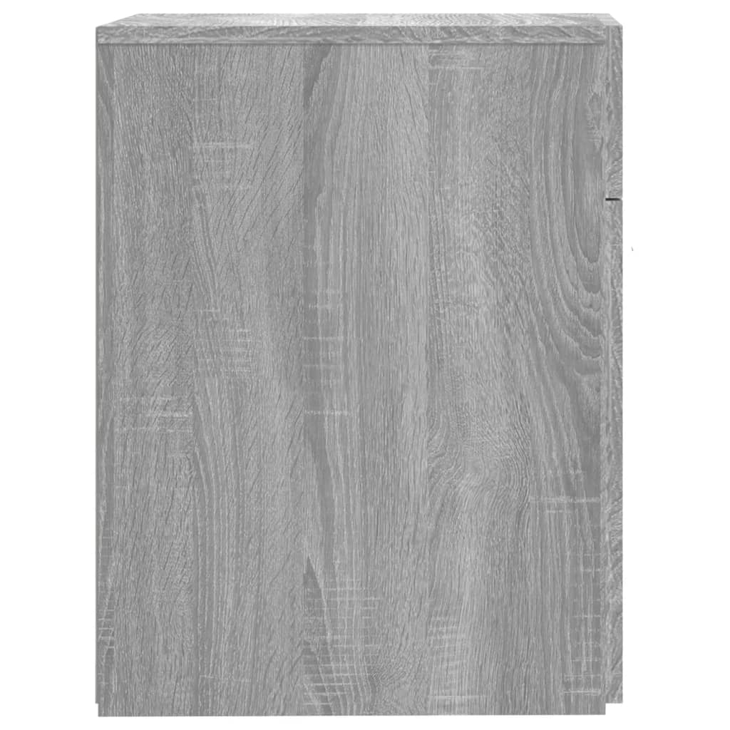 Apothecary Cabinet Grey Sonoma 20x45.5x60 cm Engineered Wood