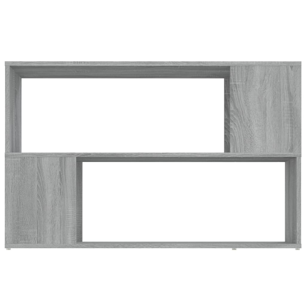 Book Cabinet Grey Sonoma 100x24x63 cm Engineered Wood