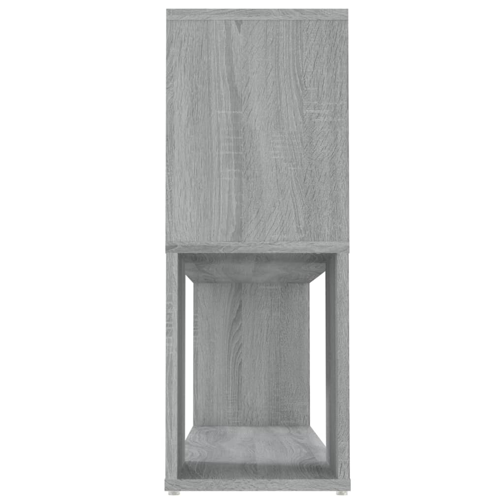 Book Cabinet Grey Sonoma 100x24x63 cm Engineered Wood