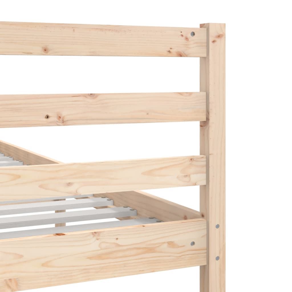 Bed Frame without Mattress Solid Wood 200x200 cm
