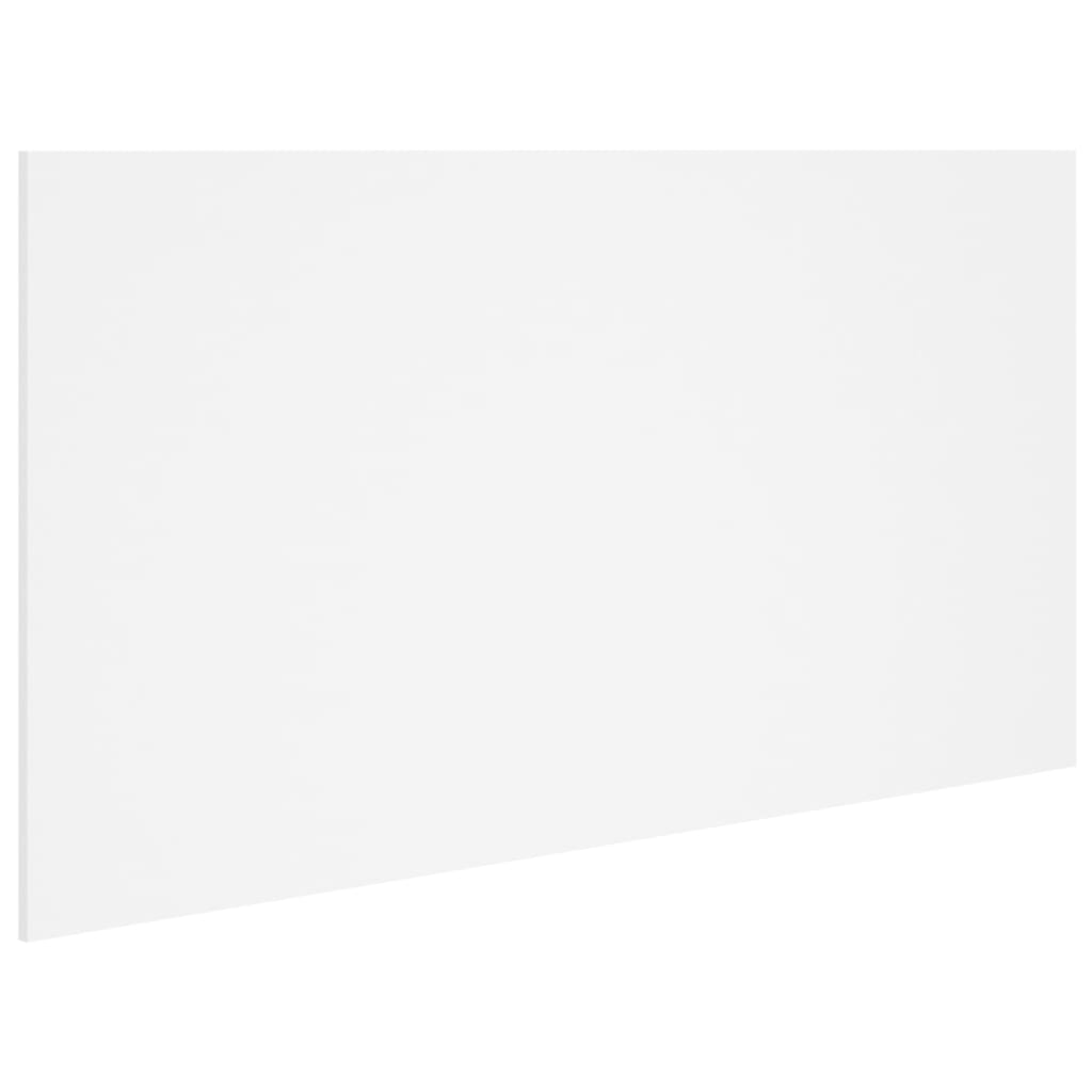 Bed Headboard White 160x1.5x80 cm Engineered Wood