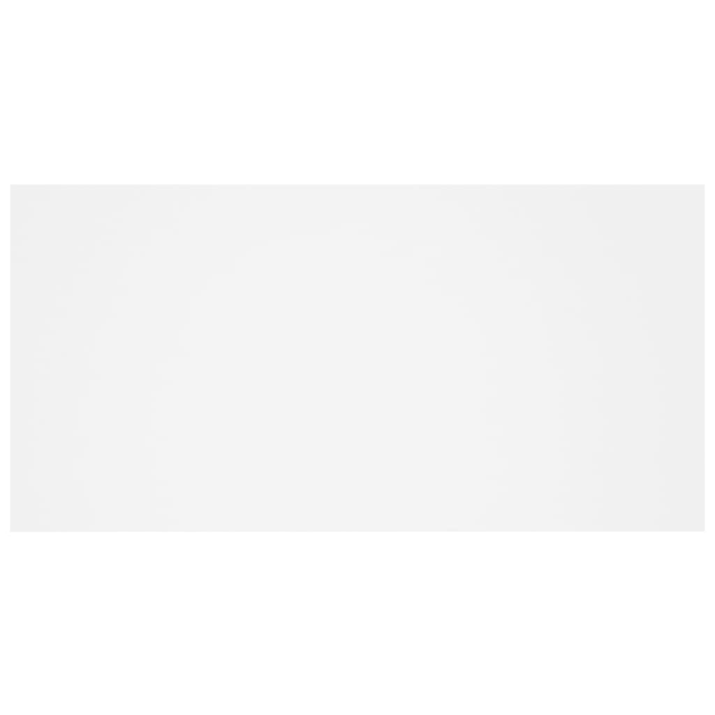 Bed Headboard White 160x1.5x80 cm Engineered Wood