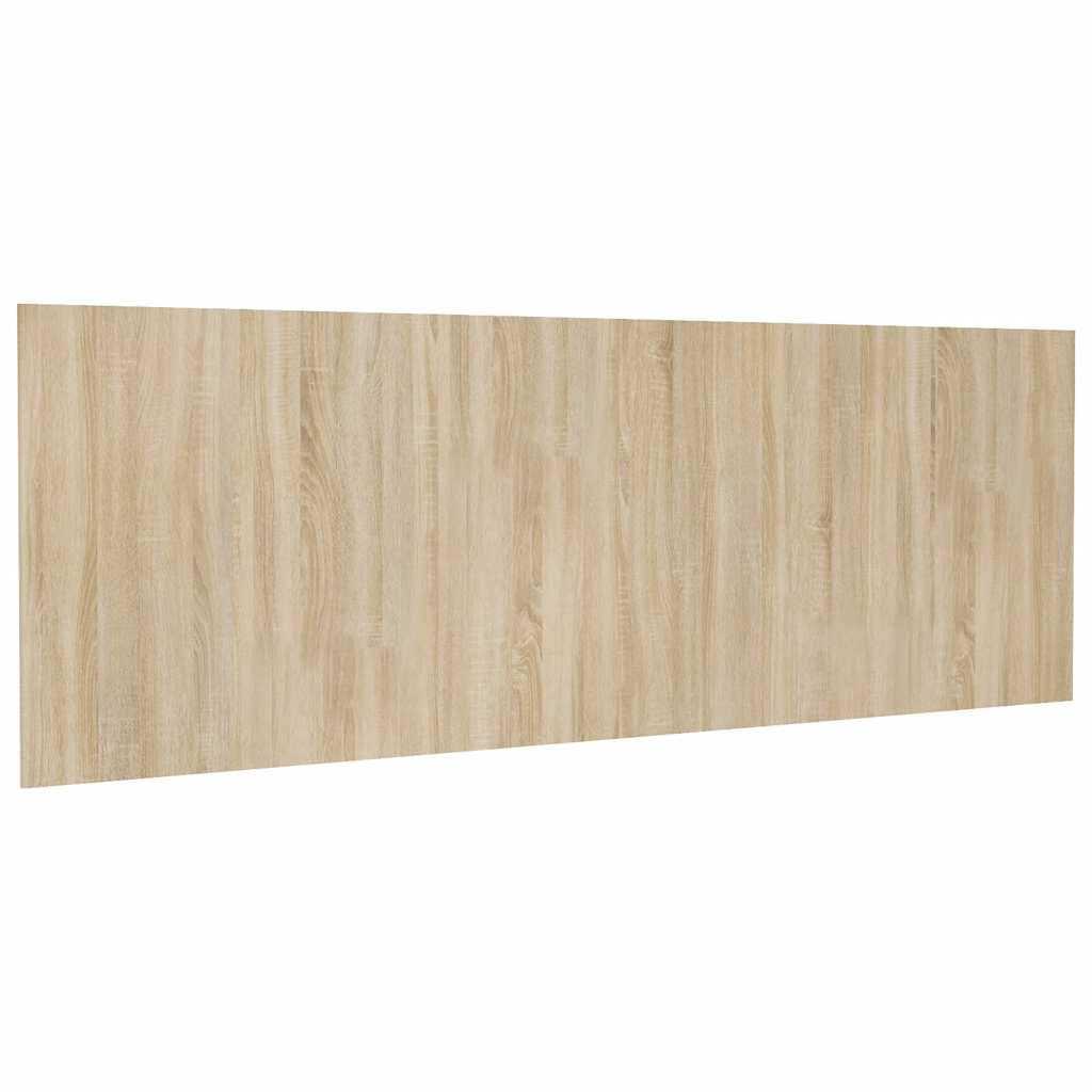 Wall Headboard Sonoma Oak 240x1.5x80 cm Engineered Wood