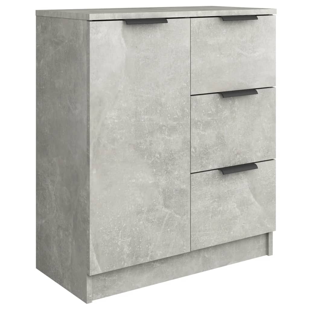 Sideboard Concrete Grey Engineered Wood