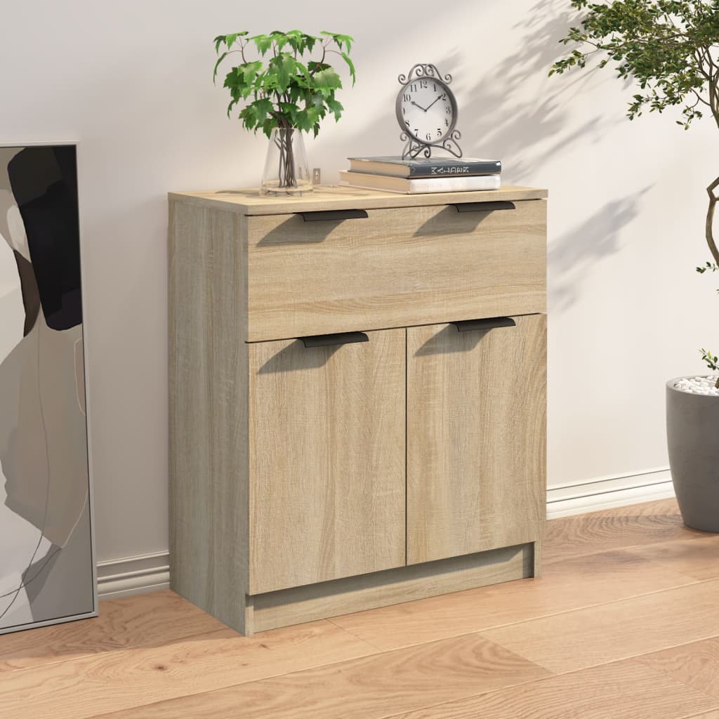 Sideboard Sonoma Oak 60x30x70 cm Engineered Wood