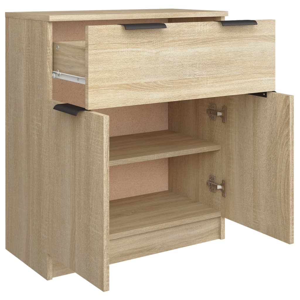 Sideboard Sonoma Oak 60x30x70 cm Engineered Wood