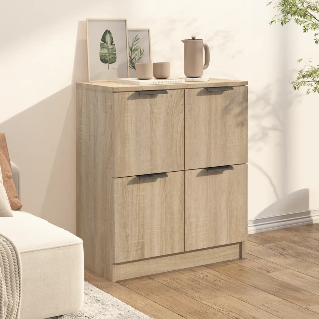 Sideboard Sonoma Oak 60x30x70 cm Engineered Wood