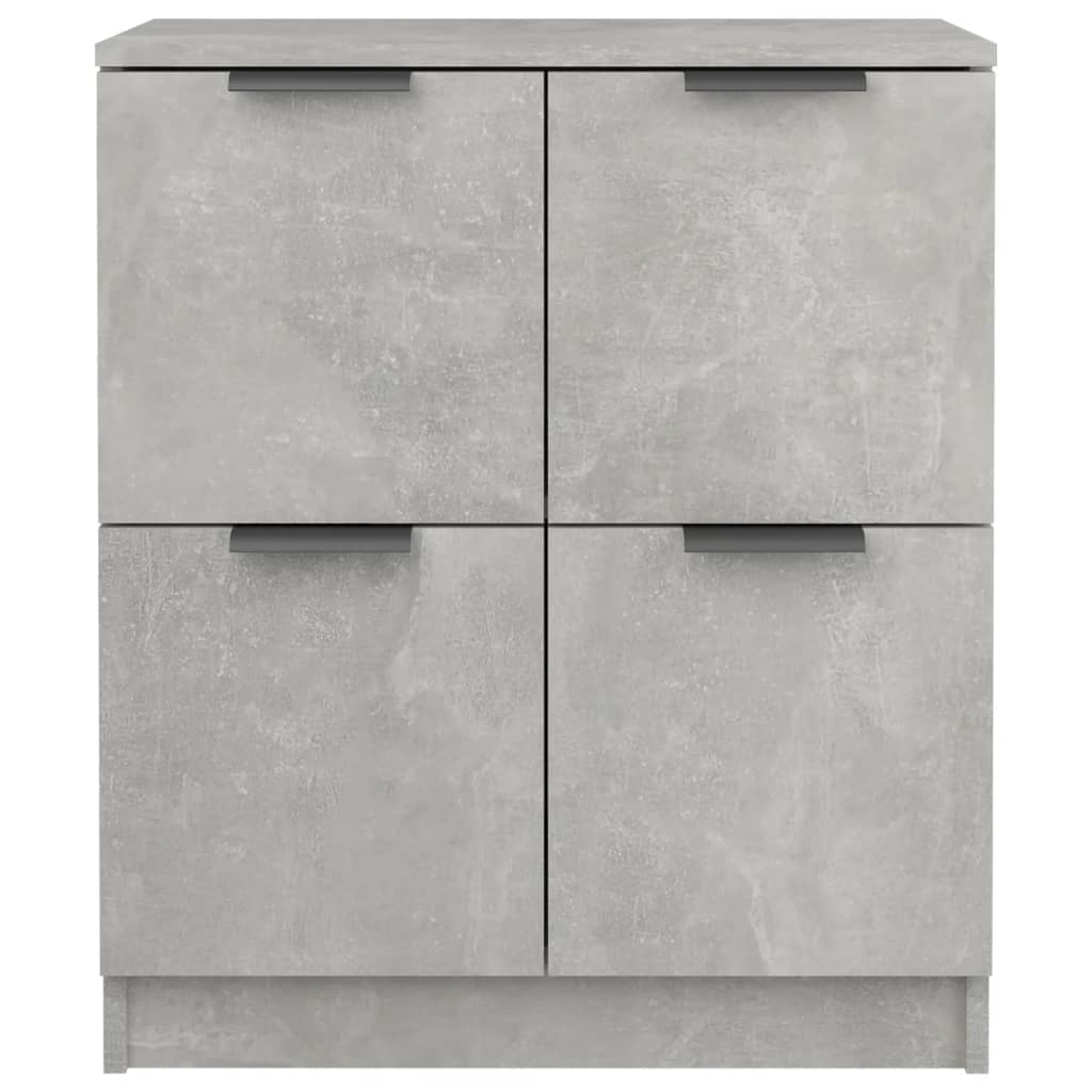 Sideboard Concrete Grey 60x30x70 cm Engineered Wood