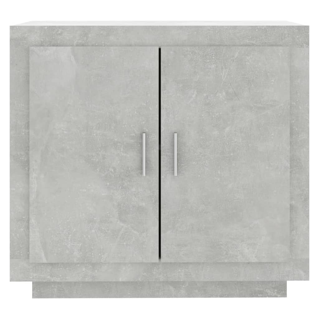 Sideboard Concrete Grey 80x40x75 cm Engineered Wood