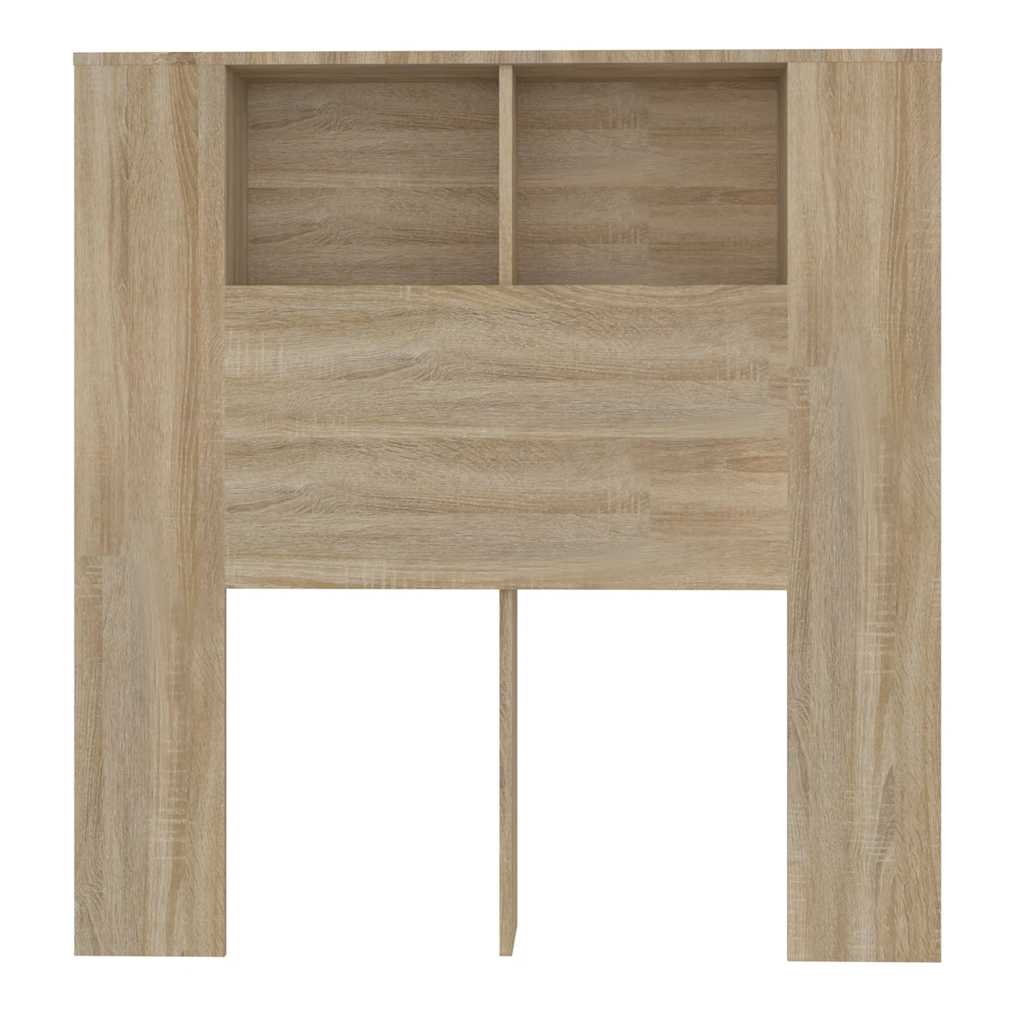 Headboard Cabinet Sonoma Oak 100x18.5x102.5 cm