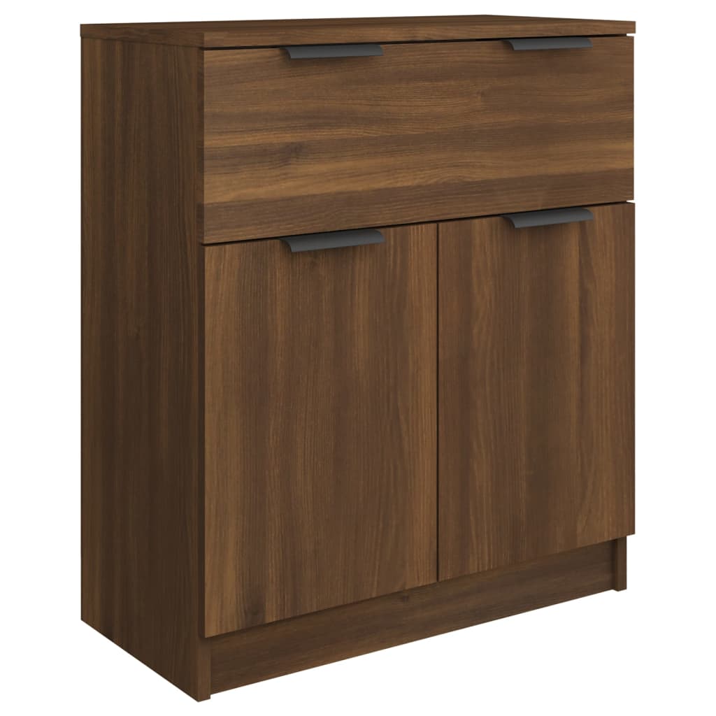 Sideboard Brown Oak 60x30x70 cm Engineered Wood