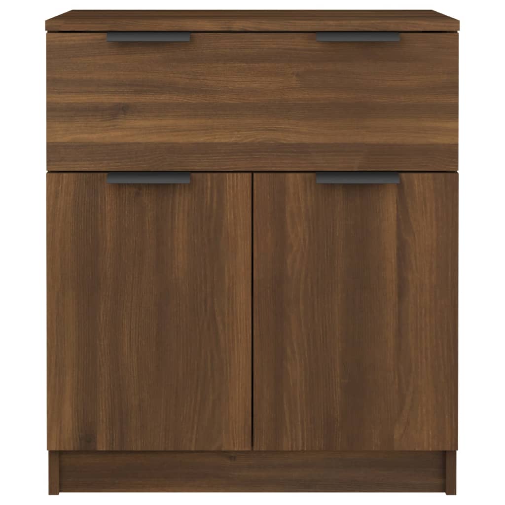 Sideboard Brown Oak 60x30x70 cm Engineered Wood