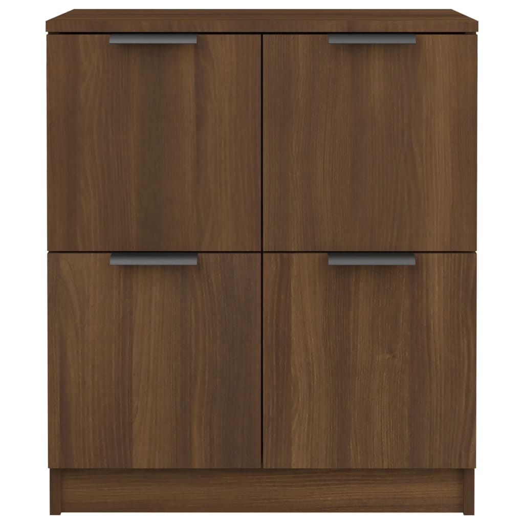 Sideboard Brown Oak 60x30x70 cm Engineered Wood