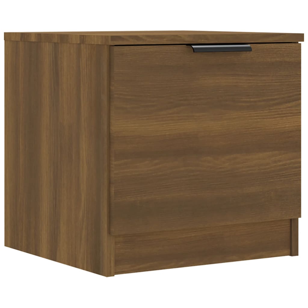 Bedside Cabinets 2 pcs Brown Oak 40x39x40 cm