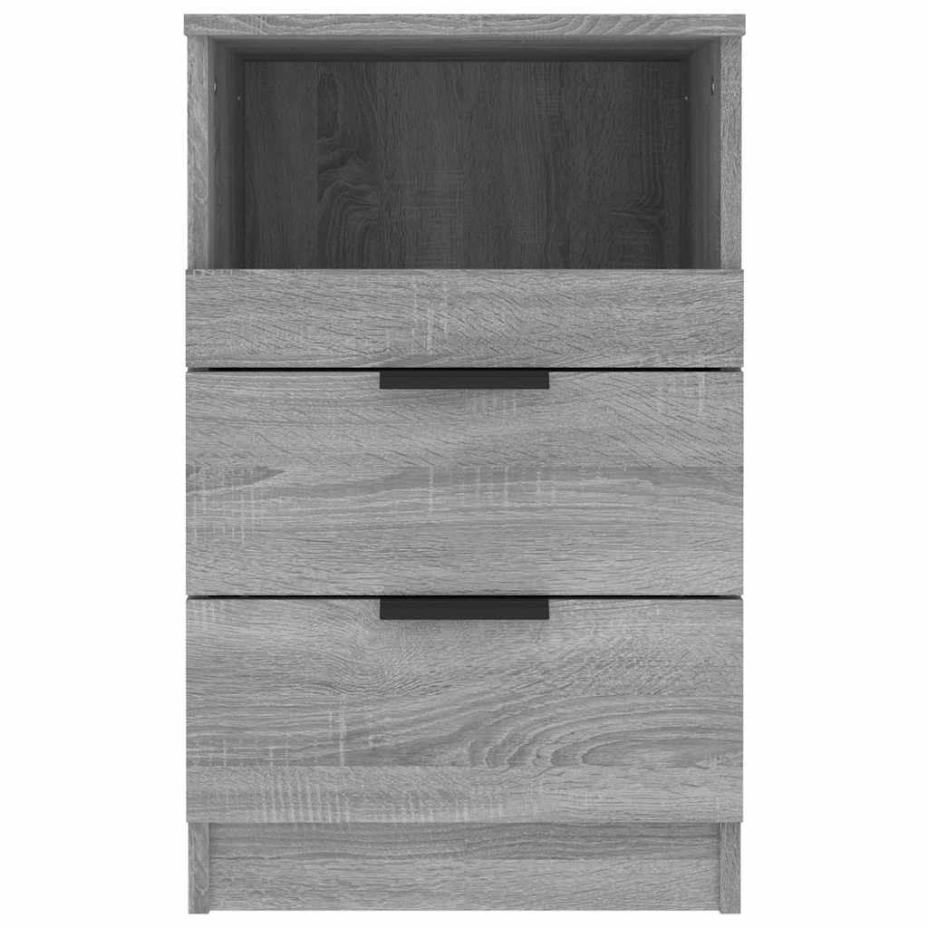 Bedside Cabinet Grey Sonoma Engineered Wood