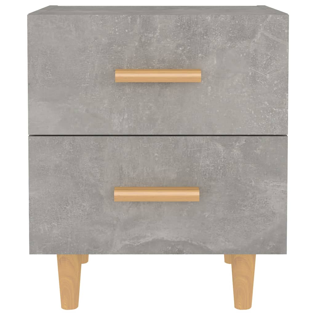 Bed Cabinets 2 pcs Concrete Grey 40x35x47.5 cm