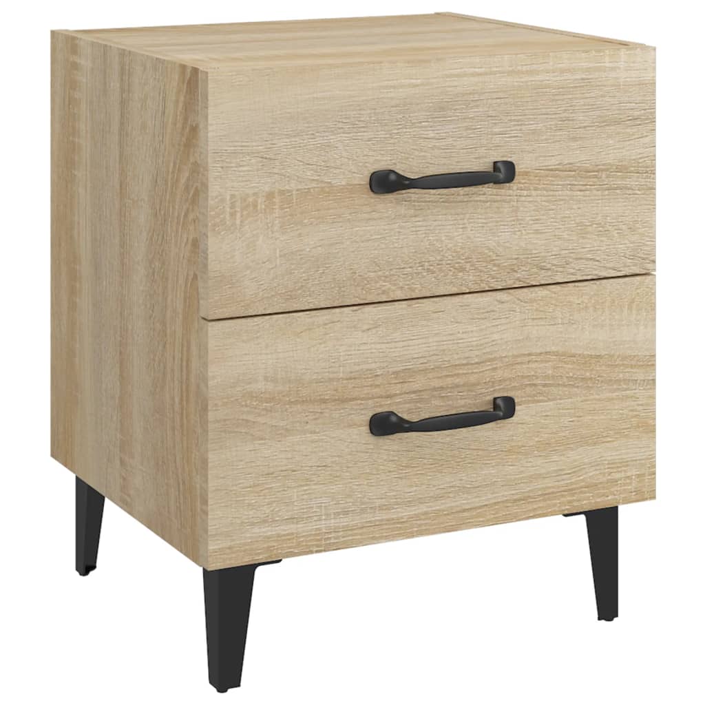 Bedside Cabinet Sonoma Oak 40x35x47.5 cm