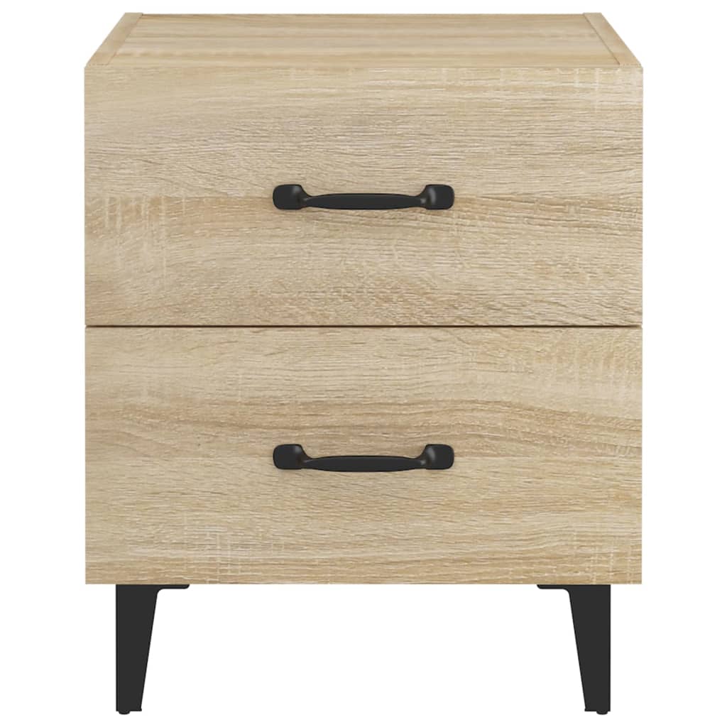 Bedside Cabinets 2 pcs Sonoma Oak 40x35x47.5 cm