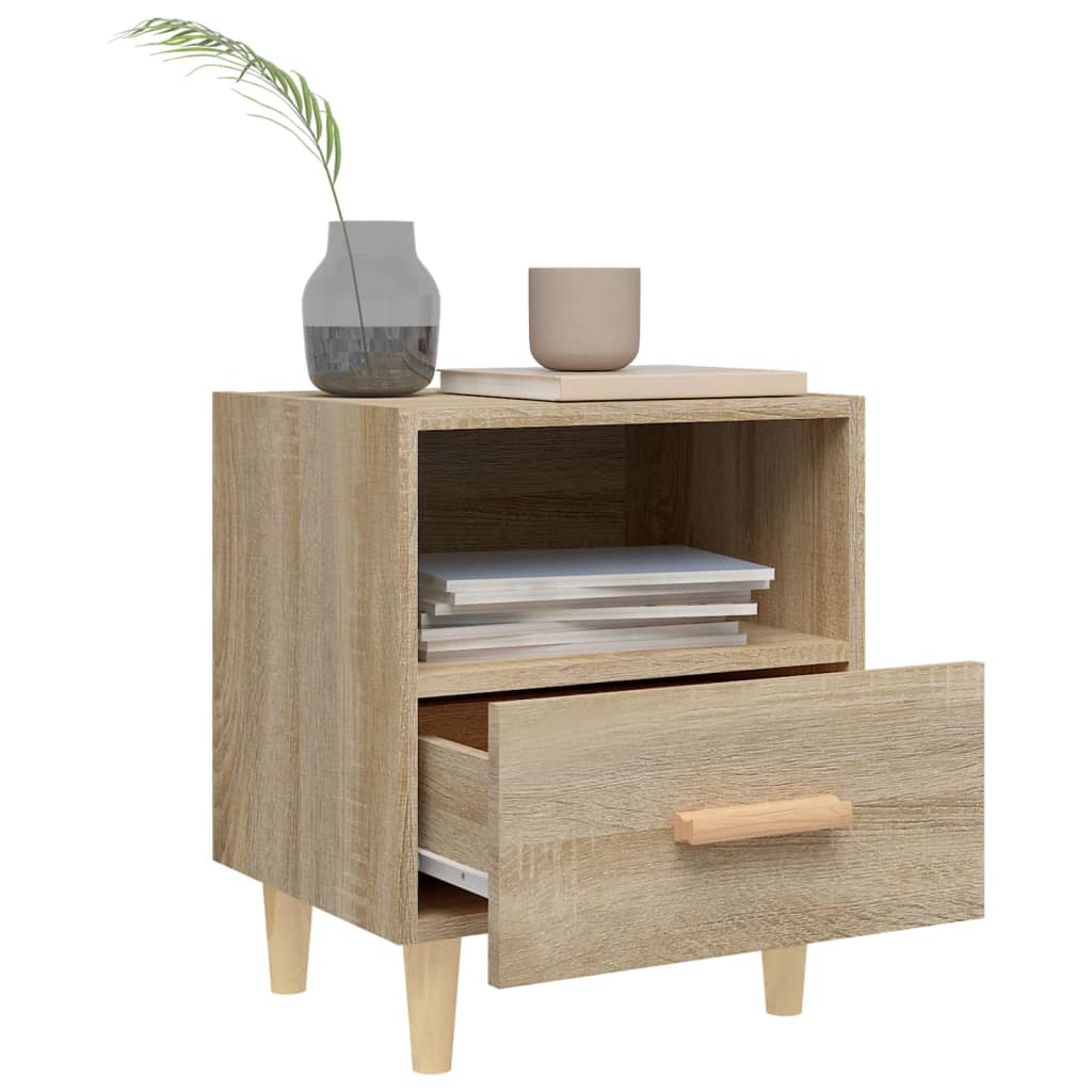 Bedside Cabinet Sonoma Oak 40x35x47 cm