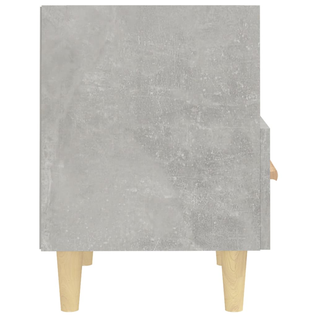 Bedside Cabinet Concrete Grey 40x35x47 cm