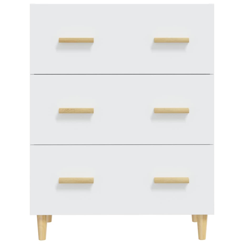 Sideboard White 70x34x90 cm Engineered Wood