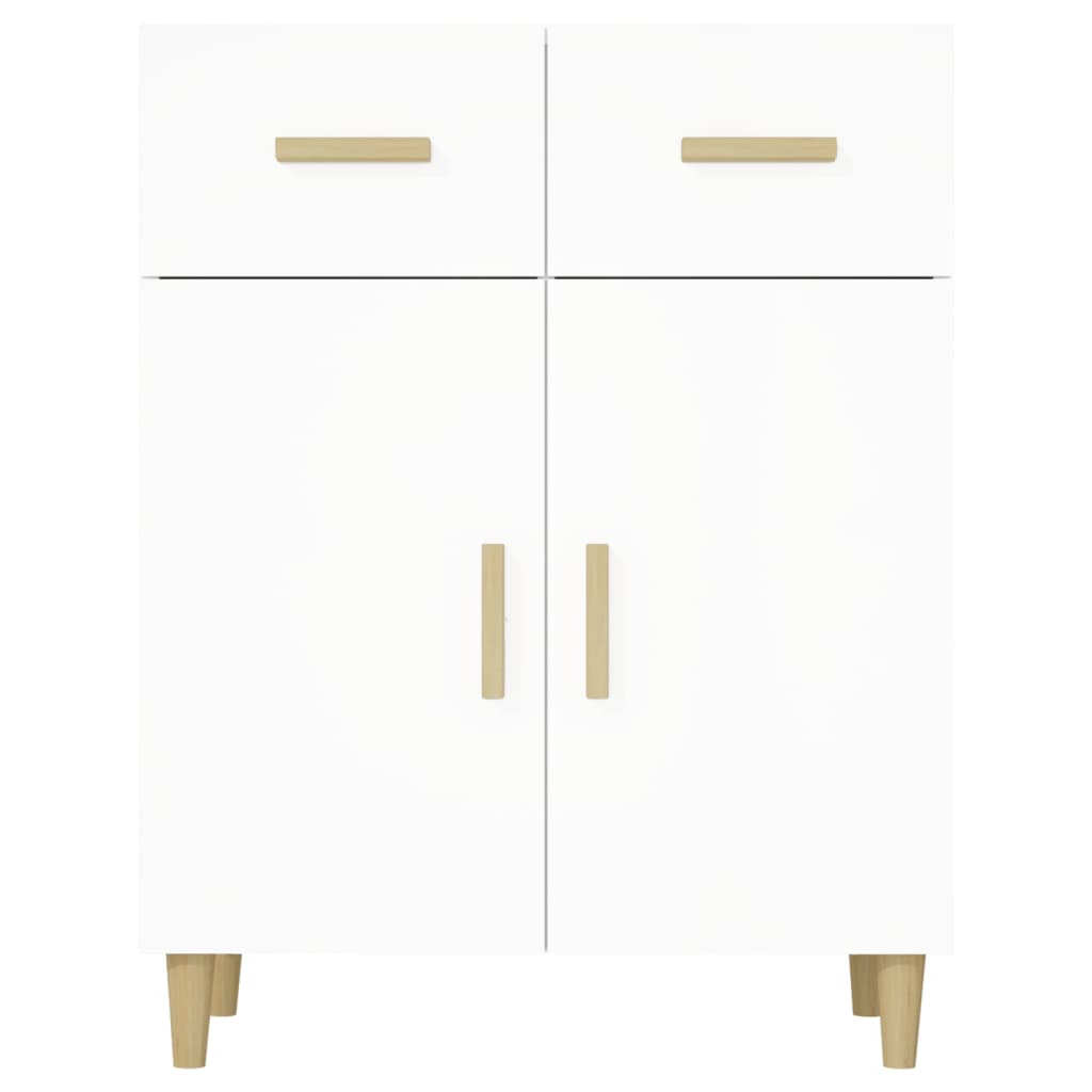 Sideboard White 69.5x34x89 cm Engineered Wood