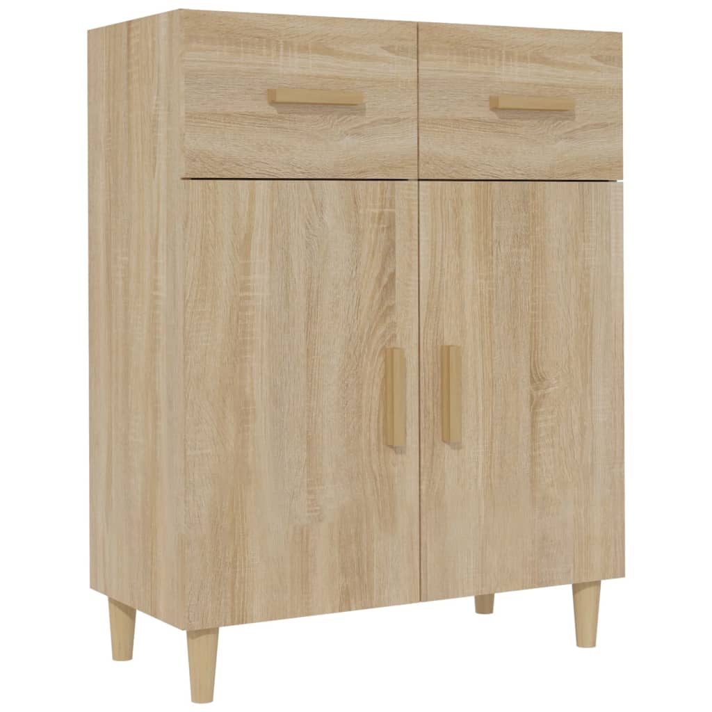 Sideboard Sonoma Oak 69.5x34x90 cm Engineered Wood