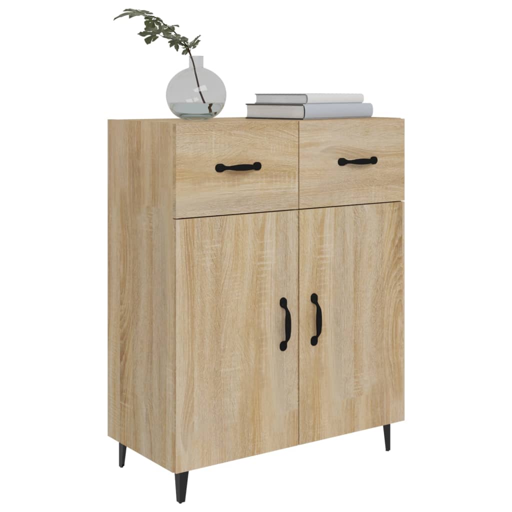 Sideboard Sonoma Oak 69.5x34x90 cm Engineered Wood