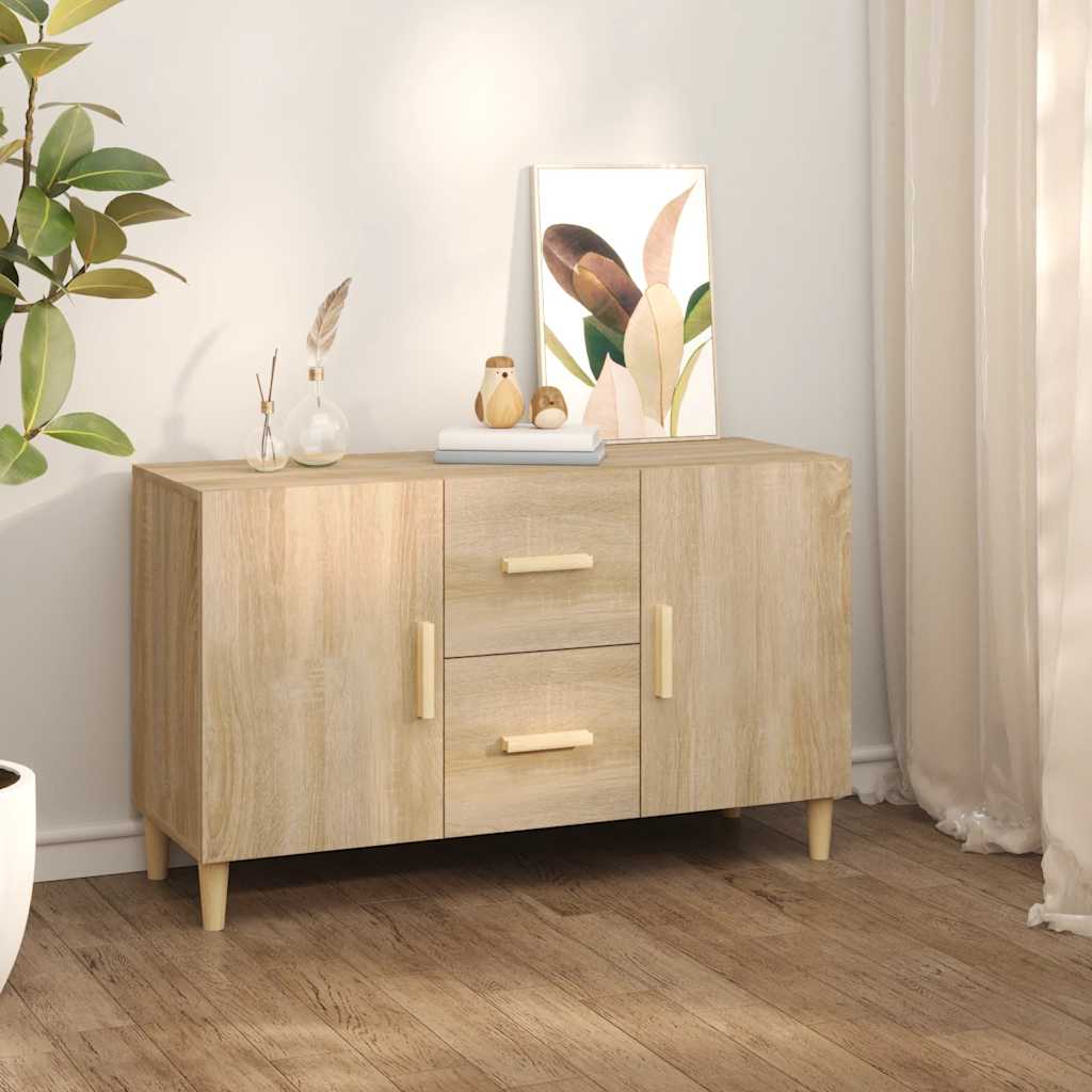 Sideboard Sonoma Oak 100x36x60 cm Engineered Wood