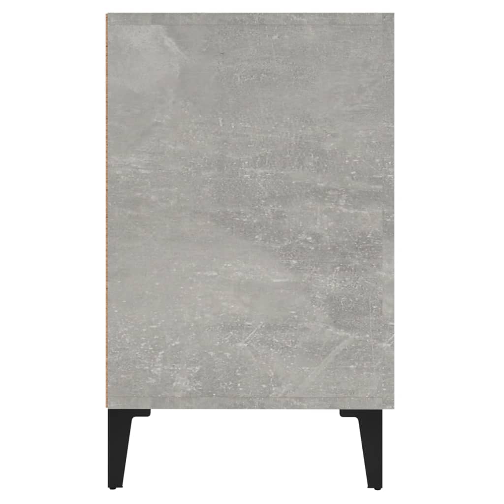 Sideboard Concrete Grey 100x36x60 cm Engineered Wood