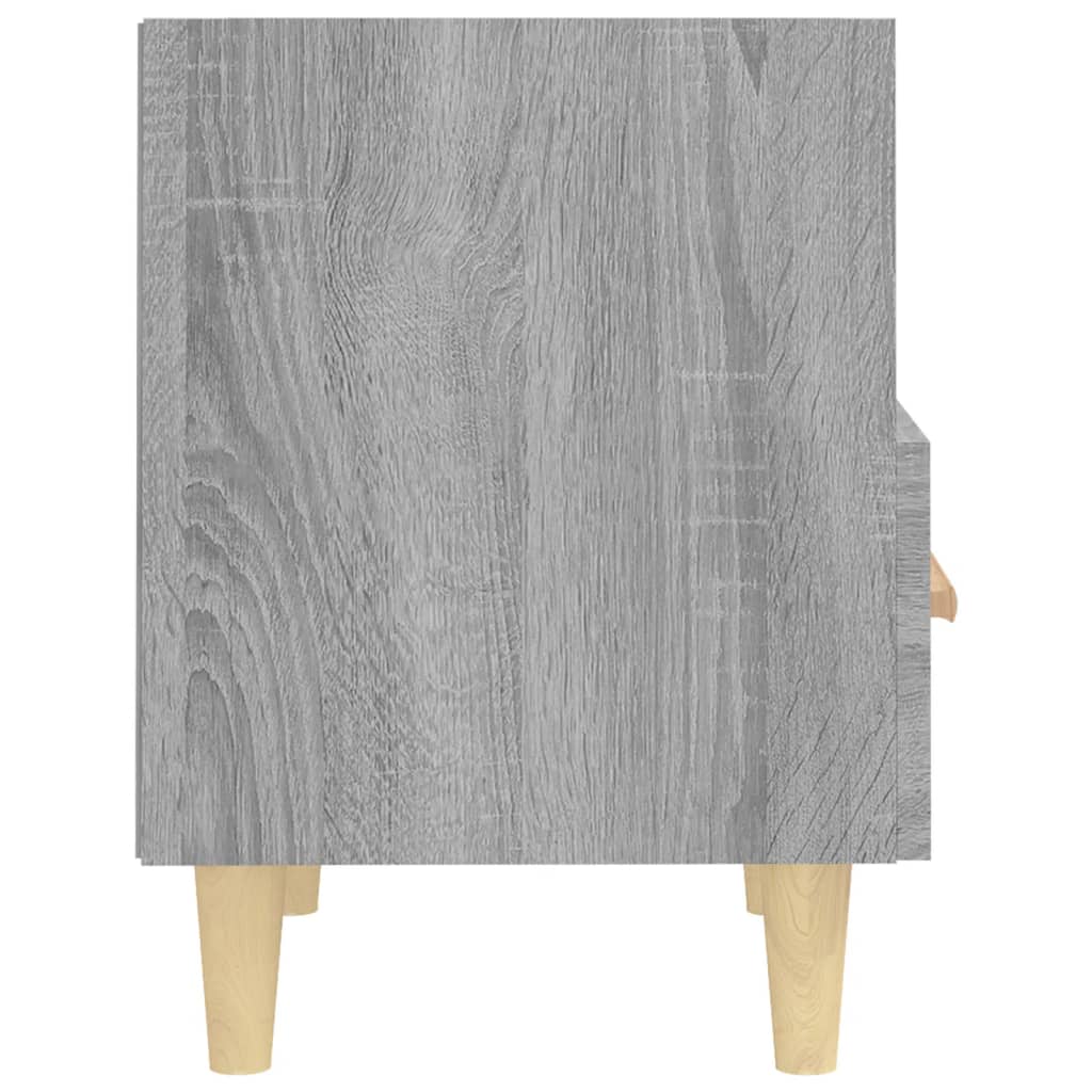 Bedside Cabinets 2 pcs Grey Sonoma 40x35x47 cm