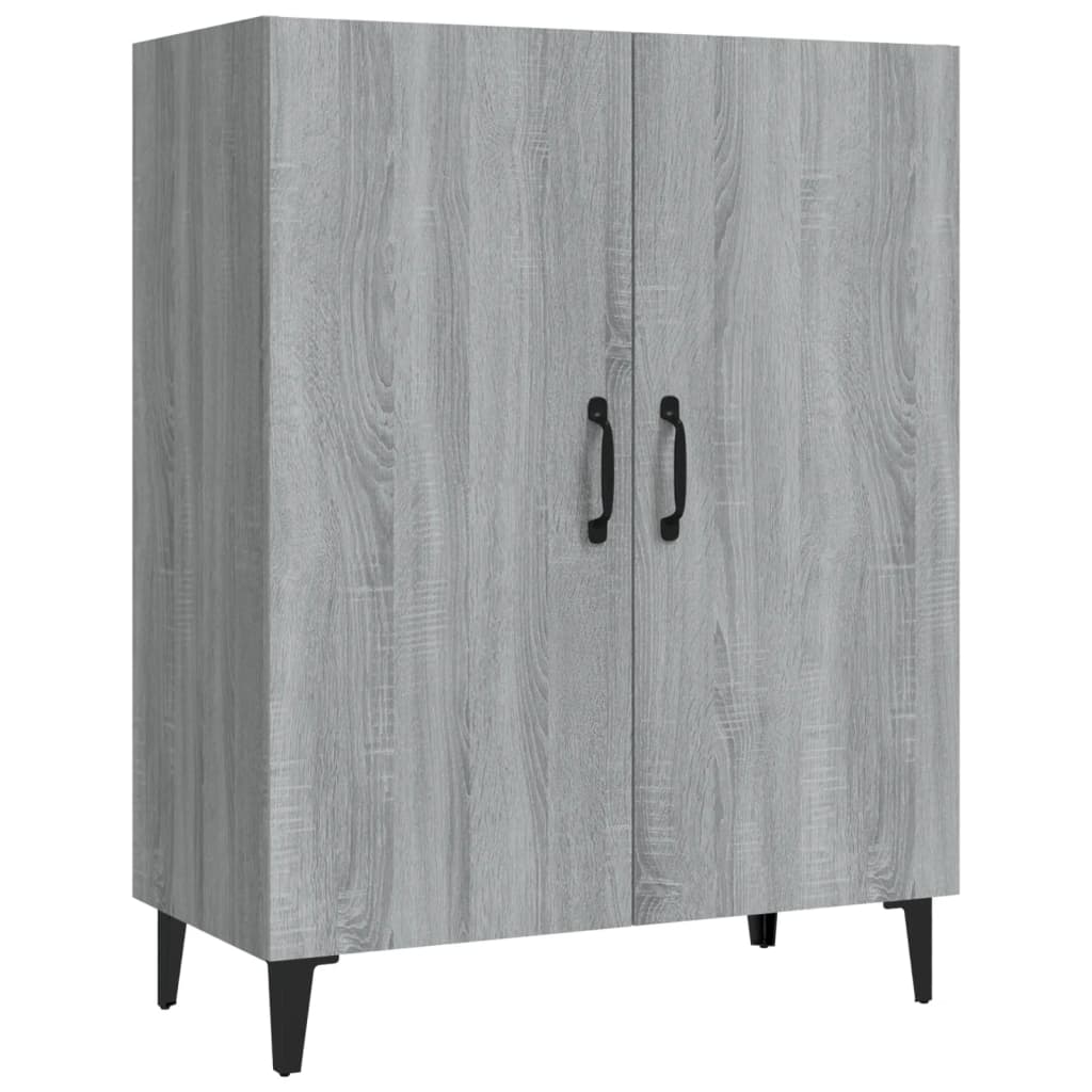 Sideboard Grey Sonoma 70x34x90 cm Engineered Wood