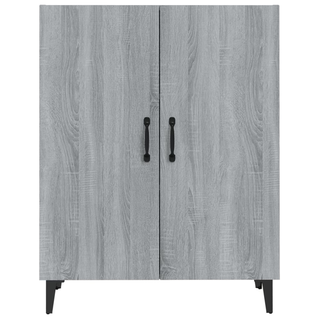 Sideboard Grey Sonoma 70x34x90 cm Engineered Wood
