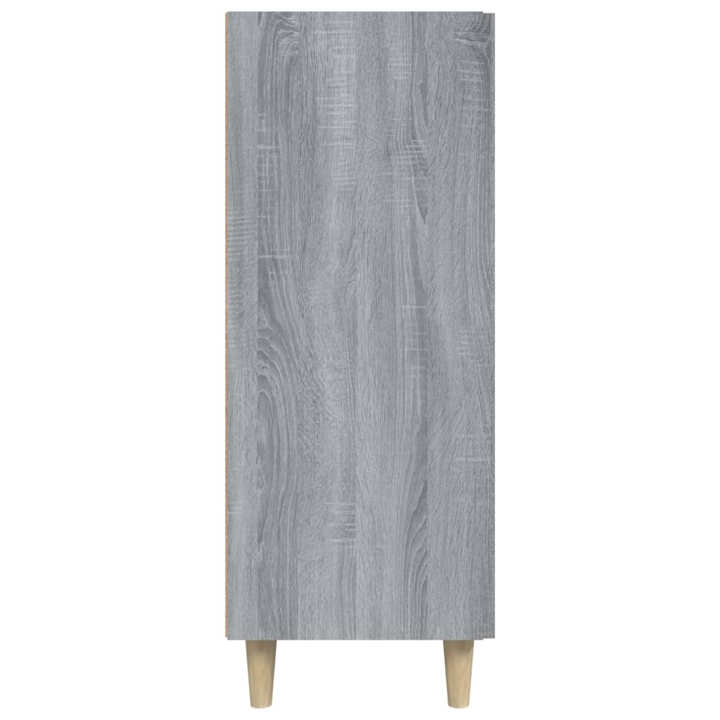 Sideboard Grey Sonoma 69.5x34x90 cm Engineered Wood