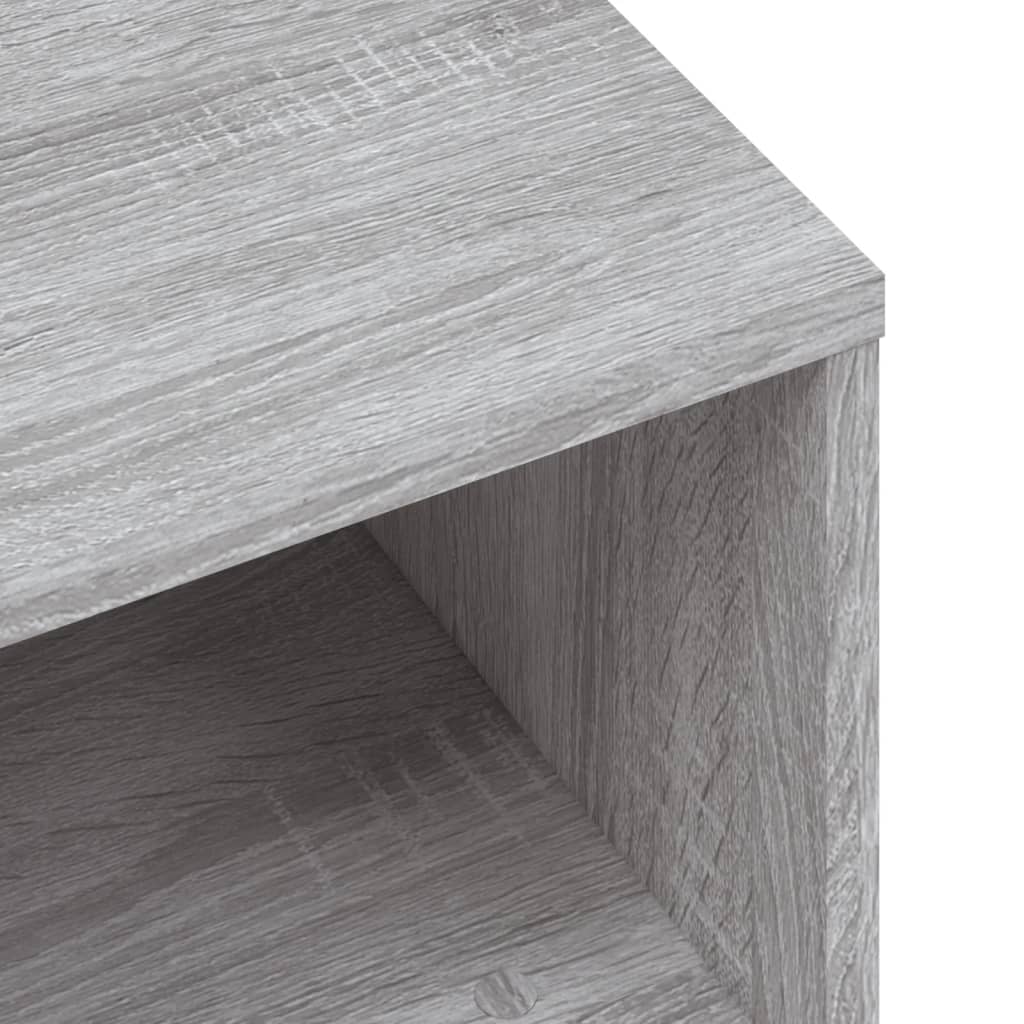 Bedside Cabinets 2 pcs Grey Sonoma 40x30x30 cm Engineered Wood