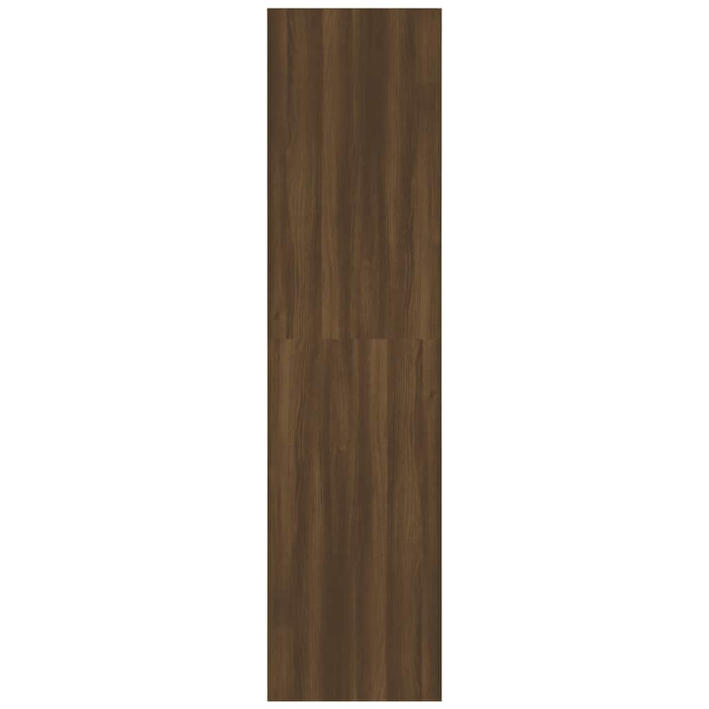 Wardrobe Brown Oak 100x50x200 cm Engineered Wood
