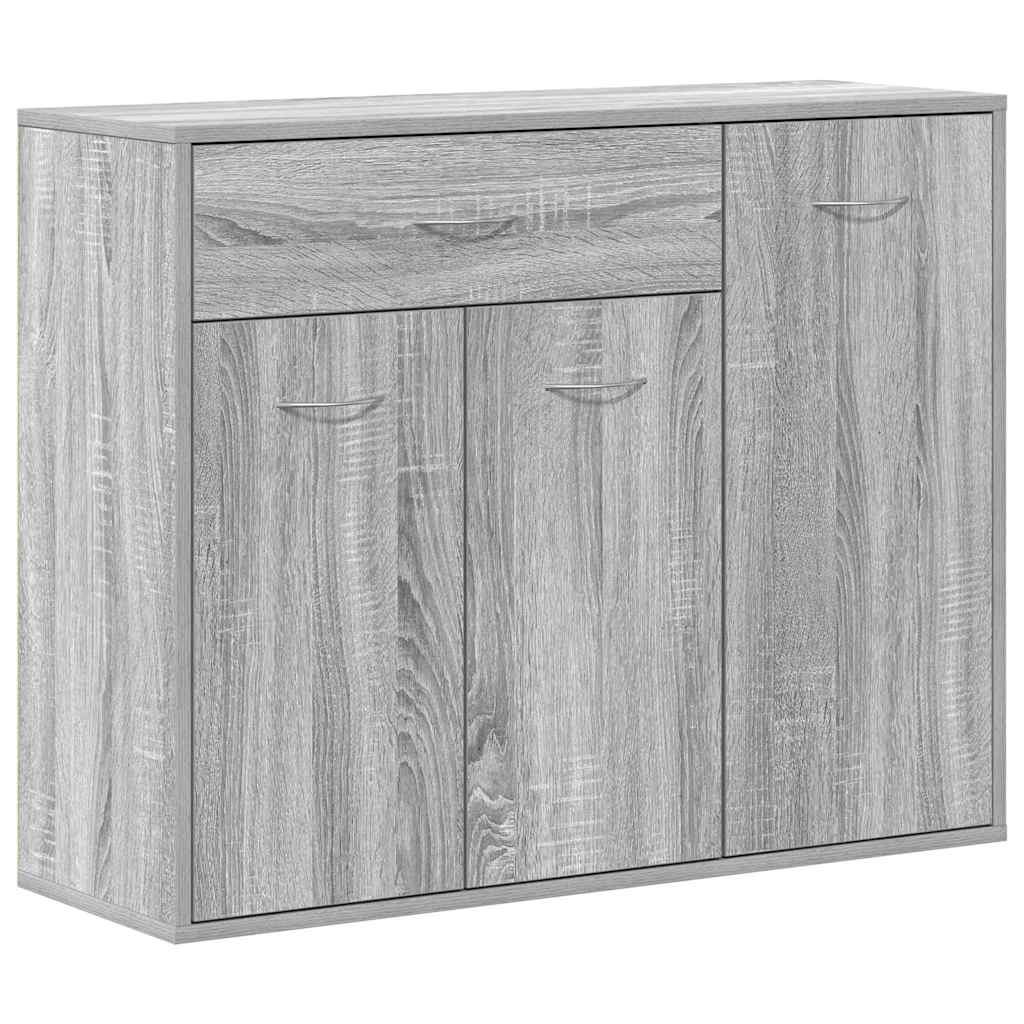 Sideboard Grey Sonoma 88x30x70 cm Engineered Wood