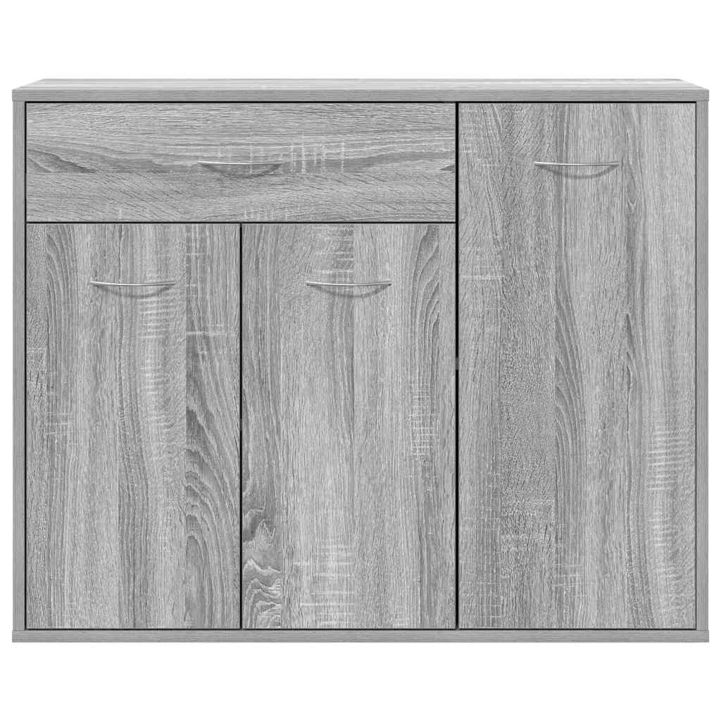 Sideboard Grey Sonoma 88x30x70 cm Engineered Wood