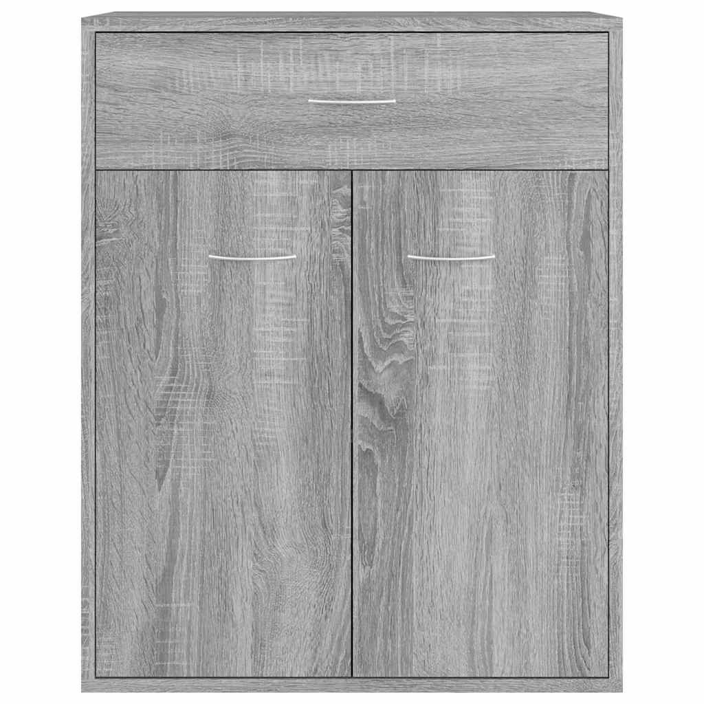 Sideboard Grey Sonoma 60x30x75 cm Engineered Wood