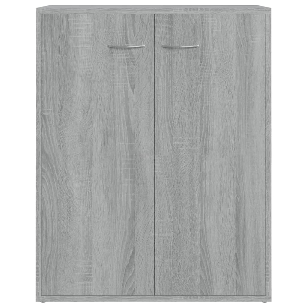 Sideboard Grey Sonoma 60x30x75 cm Engineered Wood