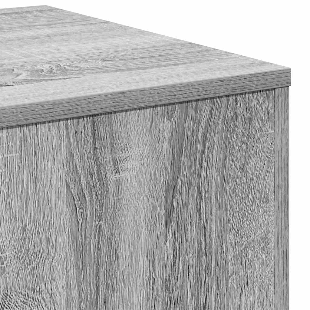 Side Tables 3 pcs Grey Sonoma Engineered Wood