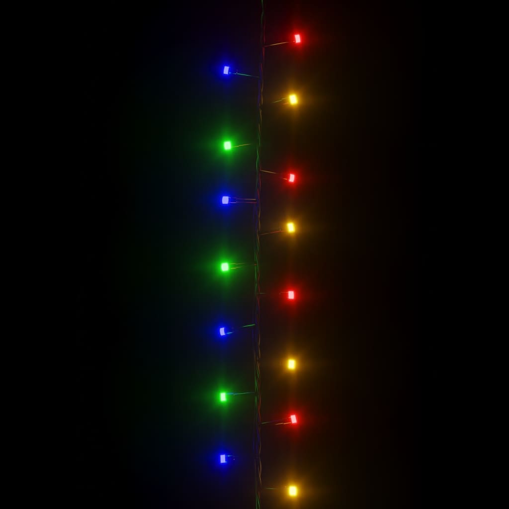 Compact LED String with 400 LEDs Multicolour 13 m PVC