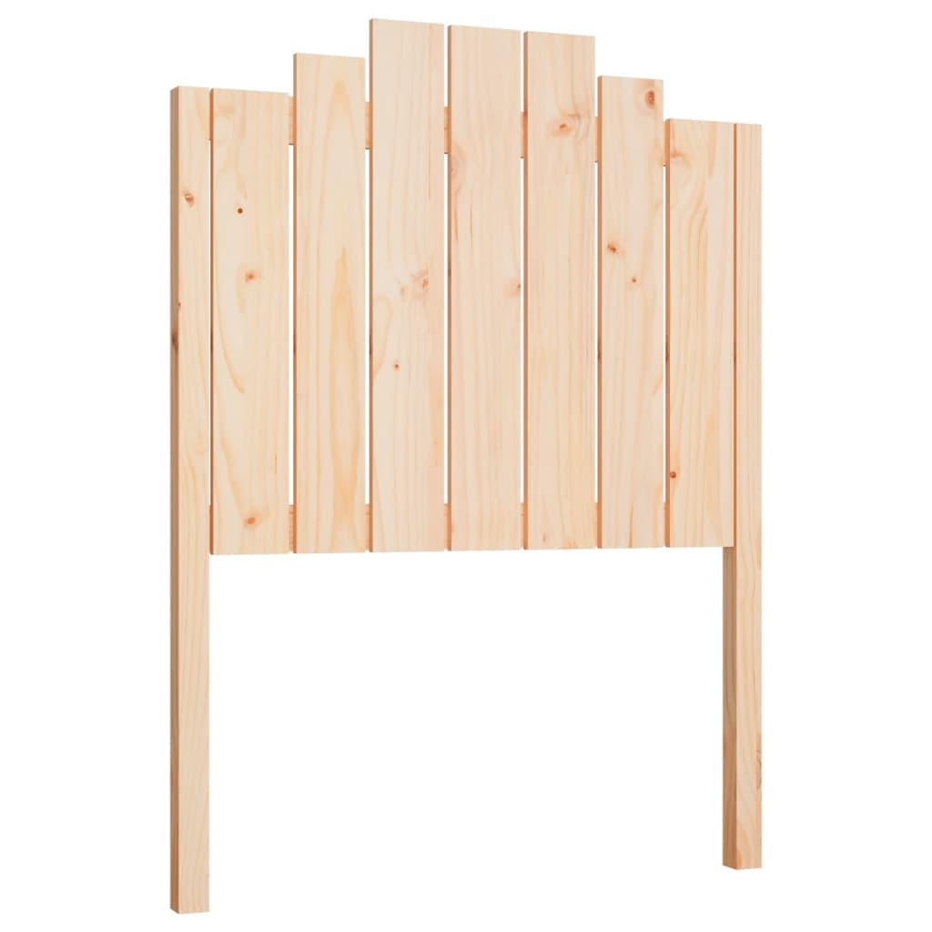 Bed Headboard 81x4x110 cm Solid Wood Pine