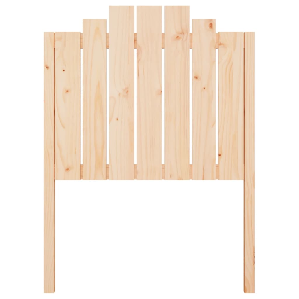 Bed Headboard 81x4x110 cm Solid Wood Pine
