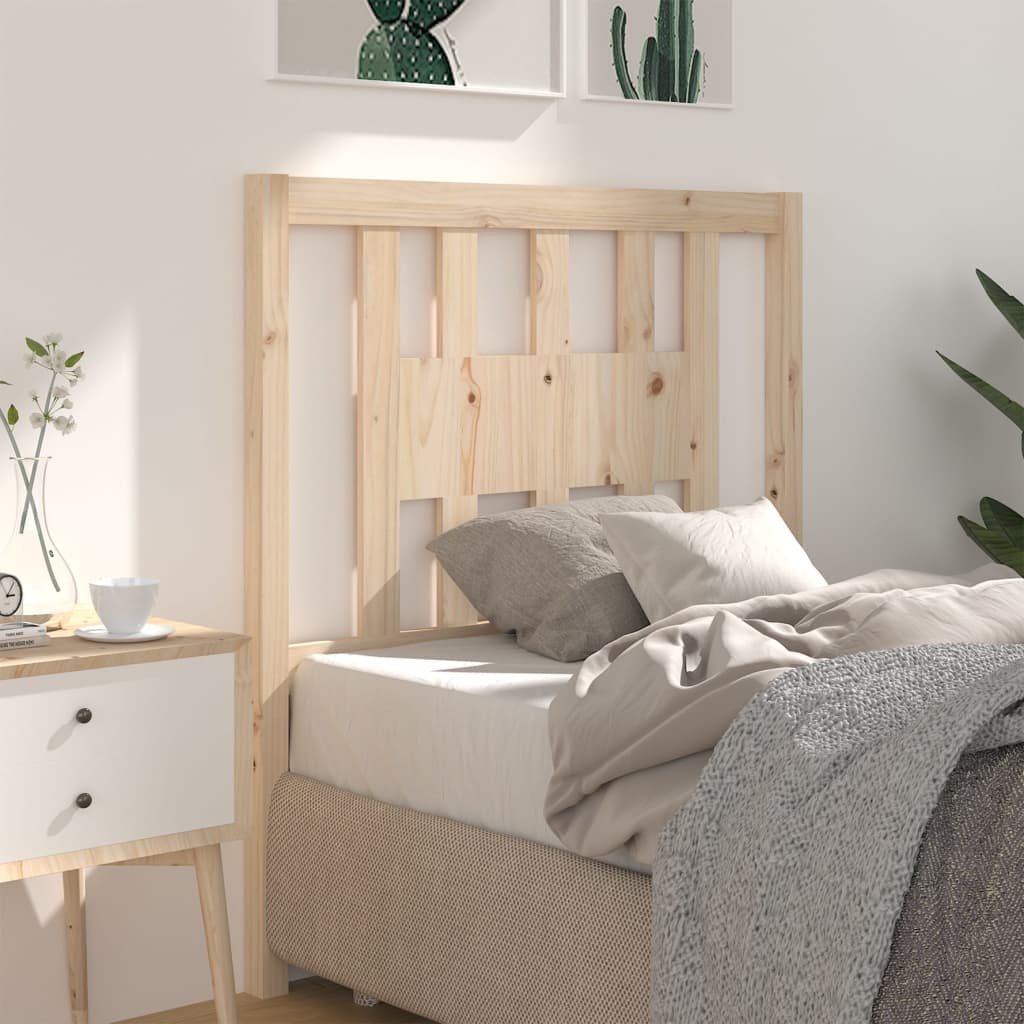 Headboard 106x4x100 cm Solid Wood Pine