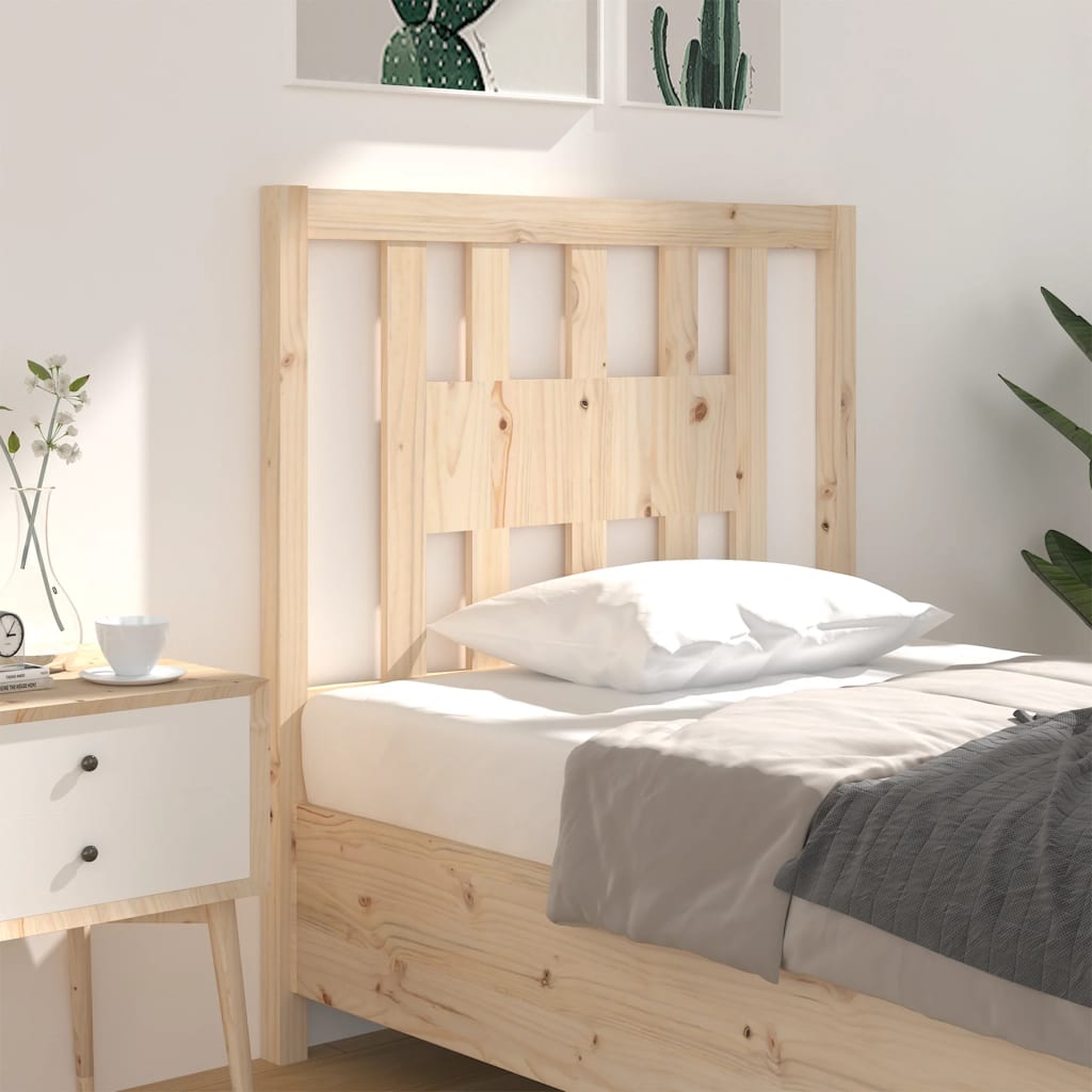 Headboard 106x4x100 cm Solid Wood Pine
