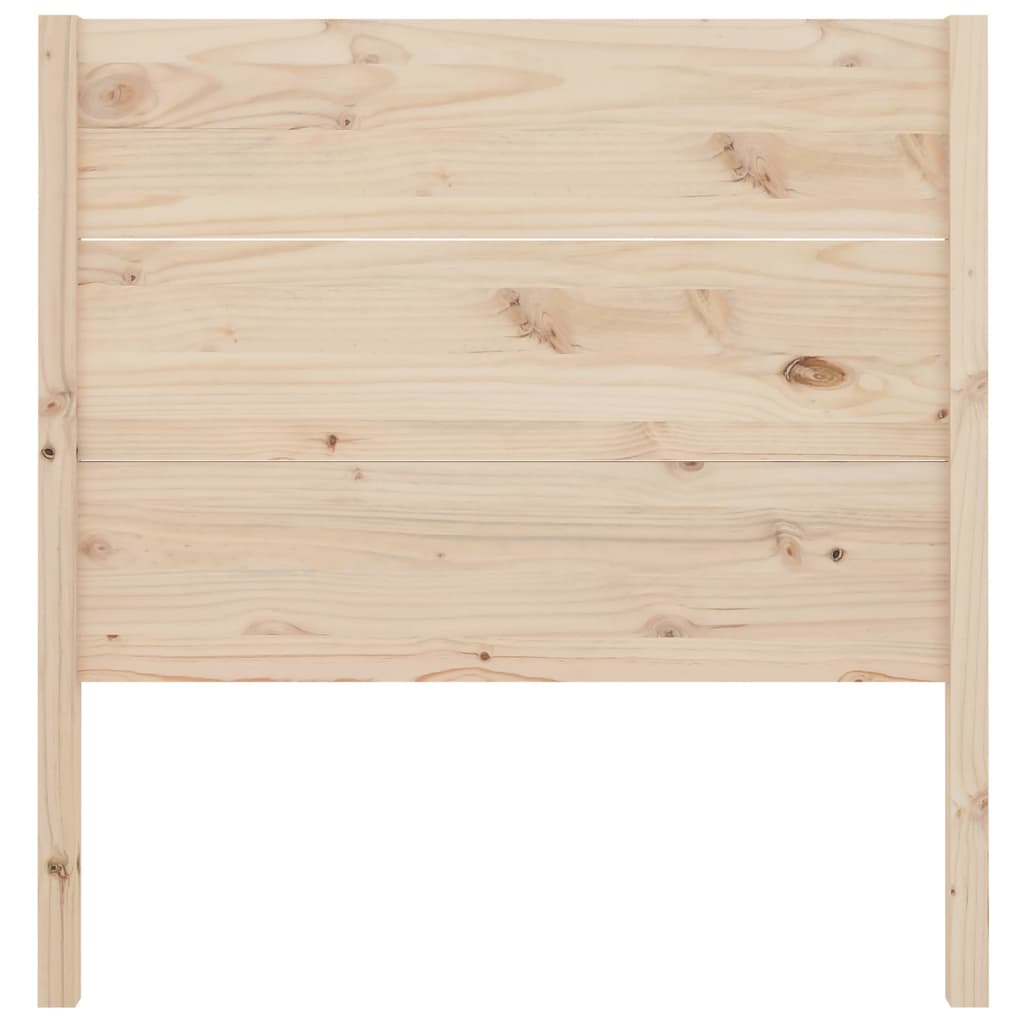 Headboard 81x4x100 cm Solid Wood Pine